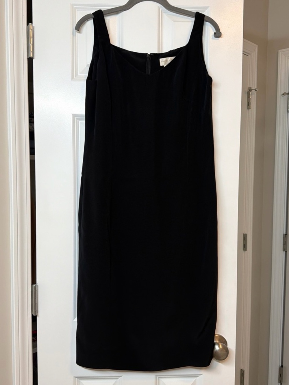 Doncaster Black Midi Sheath Dress